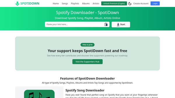 Spotify Downloader Online