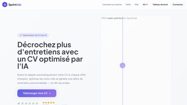 SprintJob — AI Resume & ATS Optimizer