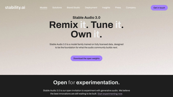 Stable Audio 3.0