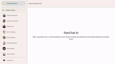 StarChatAI