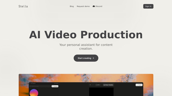 Stella Video Editor