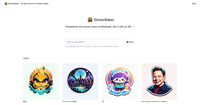 StickerBaker