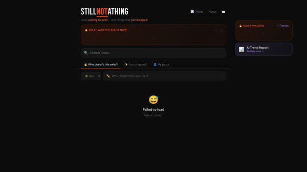 StillNotAThing