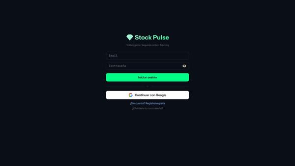Stock Pulse — Hidden Gems Analyzer