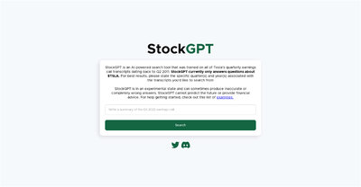 StockGPT