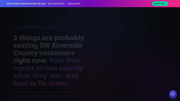 Storefront Audit