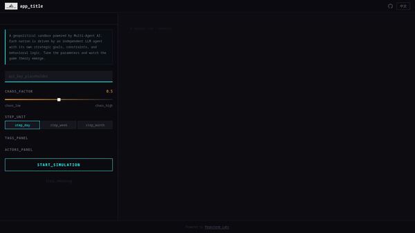 Strait of Hormuz Simulator
