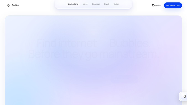 Subio Bubble Agent