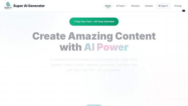 Super AI Generator