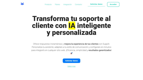 Suppai.io - El chat de soporte con IA