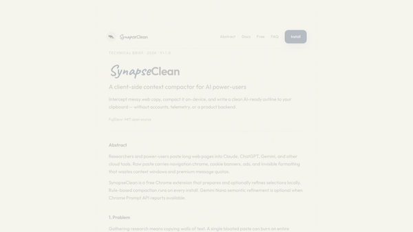 SynapseClean