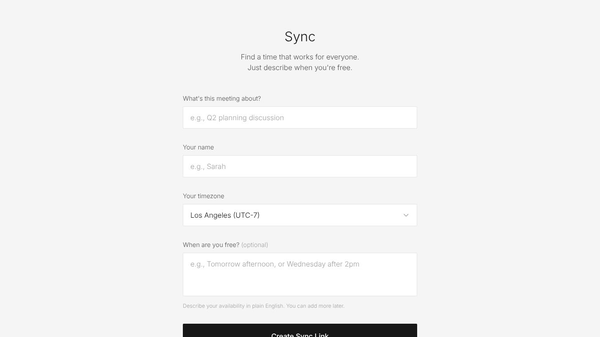 Sync