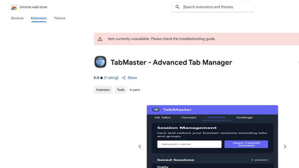 TabMaster – The Smartest Tab Manager