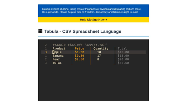 Tabula