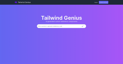 Tailwind Genius