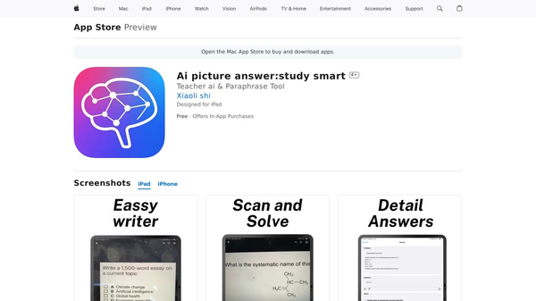 Take a picture. Get answers. Study smart