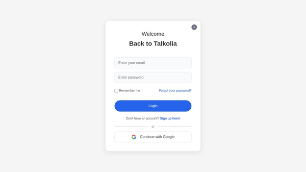 Talkolia
