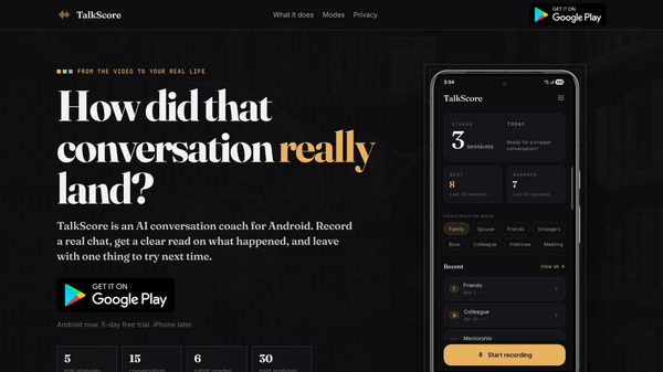 TalkScore