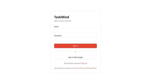 TaskMind AI