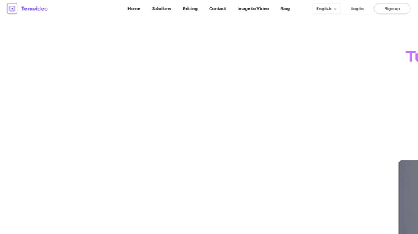 TemVideo - AI Viral Product Video Maker