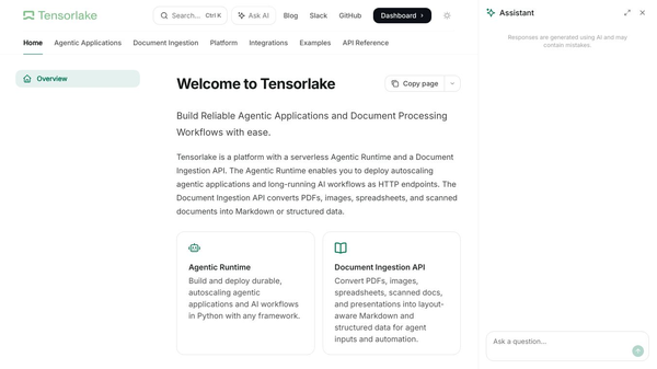 Tensorlake AgentRuntime