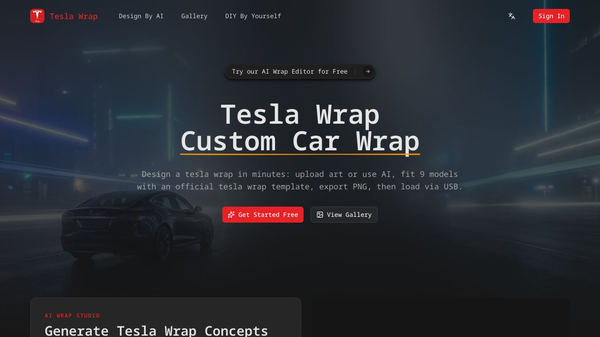 Tesla Wrap