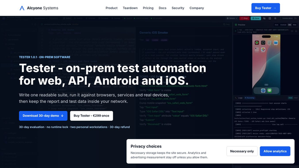 Tester by Alcyone