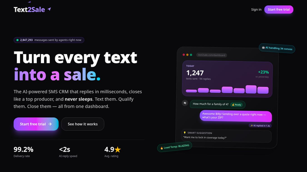 Text2Sale