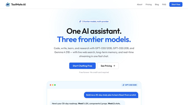 TextMate AI – Intelligence, Refined