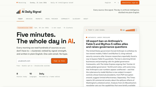 The AI Daily Signal