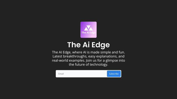 The AI Edge