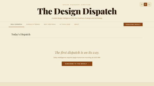 The Design Dispatch