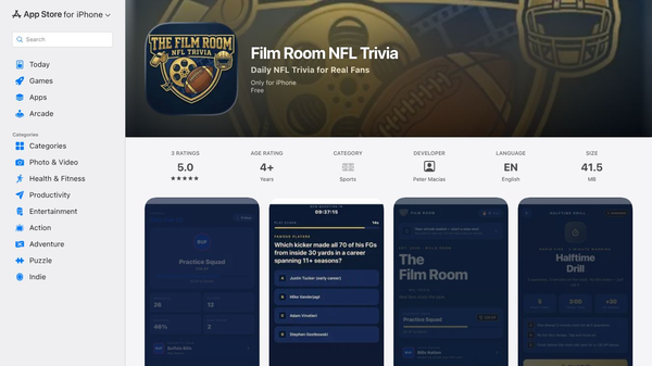 The Film Room — NFL Trivia