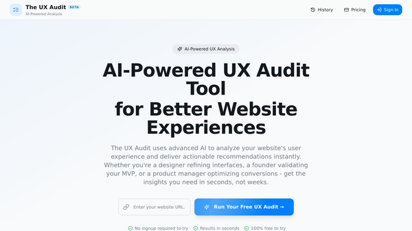 The UX Audit