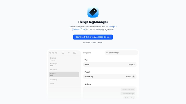 Things Tag Manager