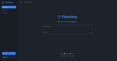 ThinkAny - AI Search Engine