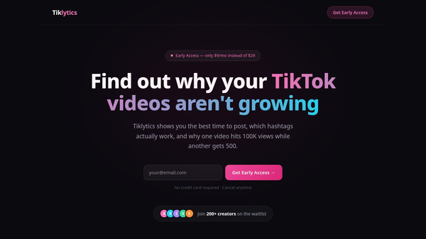 Tiklytics