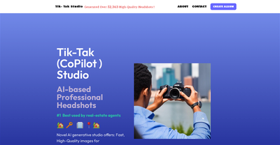 Tiktak (co-pilot) studio