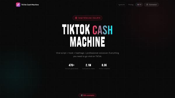 TikTok Cash Machine