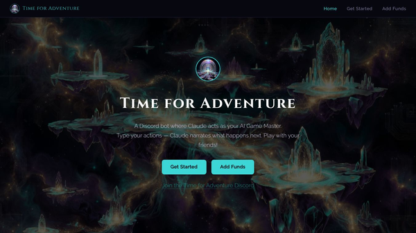 Time for Adventure