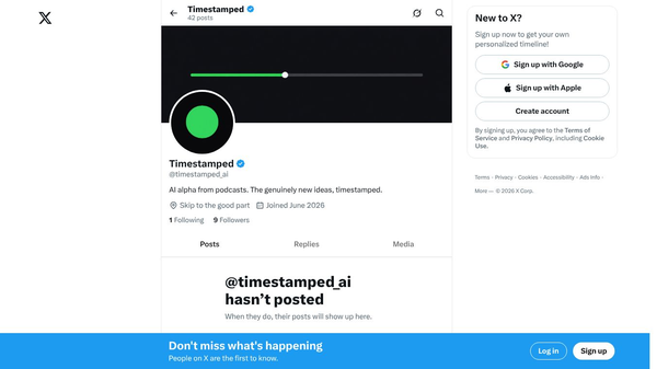 Timestamped