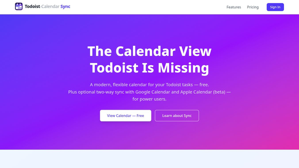 Todoist Sync