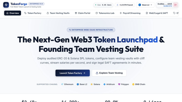 TokenForge AI