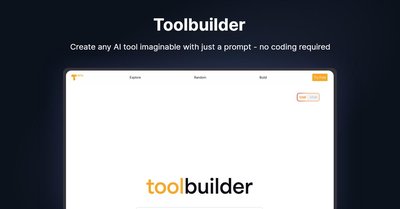 Toolbuilder