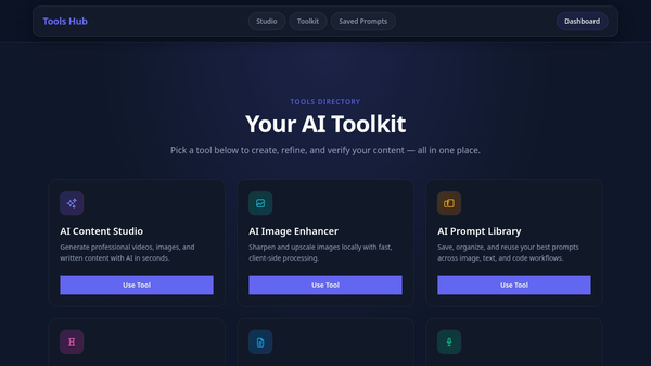 ToolHub Studio