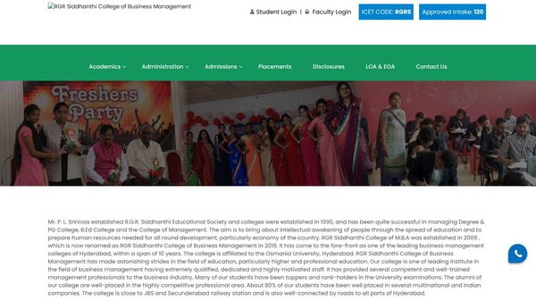 Top business school Secunderabad
