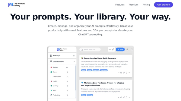 Top Prompt Library