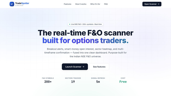Trade Spotter by Mercutrade