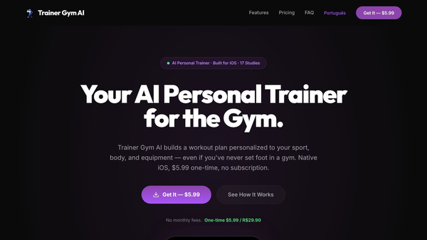 Trainer Gym AI