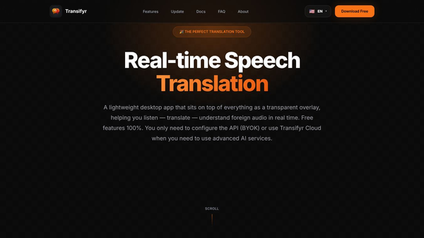 Transifyr - Realtime Speech Translation